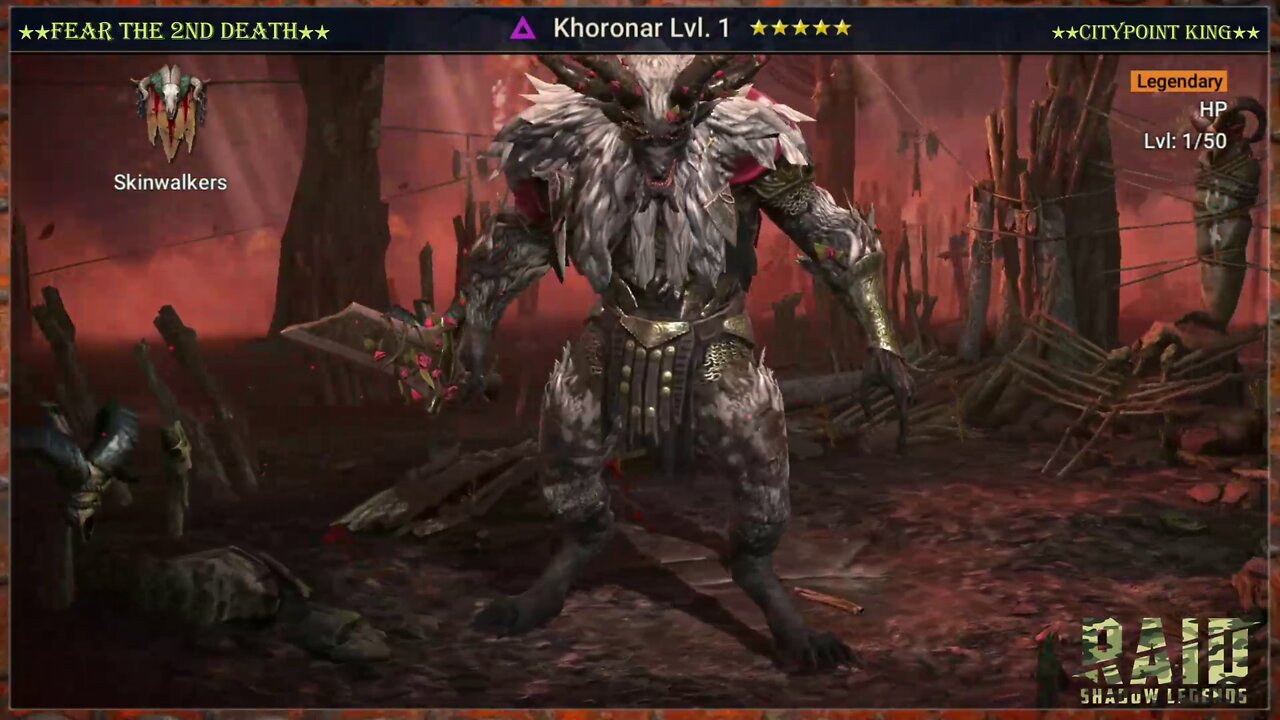 Raid Shadow Legends - Khoronar - Classic Skin