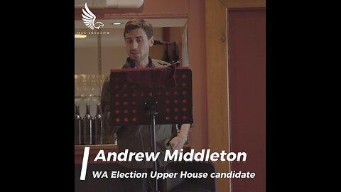 ANDREW MIDDLETON (@AndrewforWA ) West Australian Election, Upper House candidate