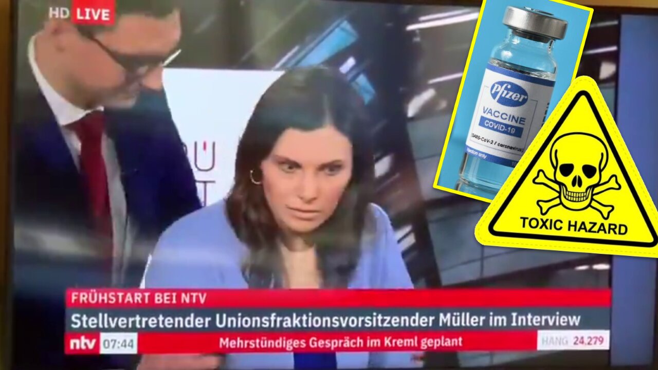 Instant pharma: TV presenter Clara Pfeffer collapses on live TV after pushing for vaxx mandate