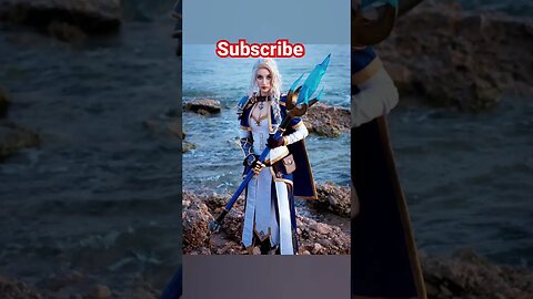 Jaina cosplay from World of Warcraft