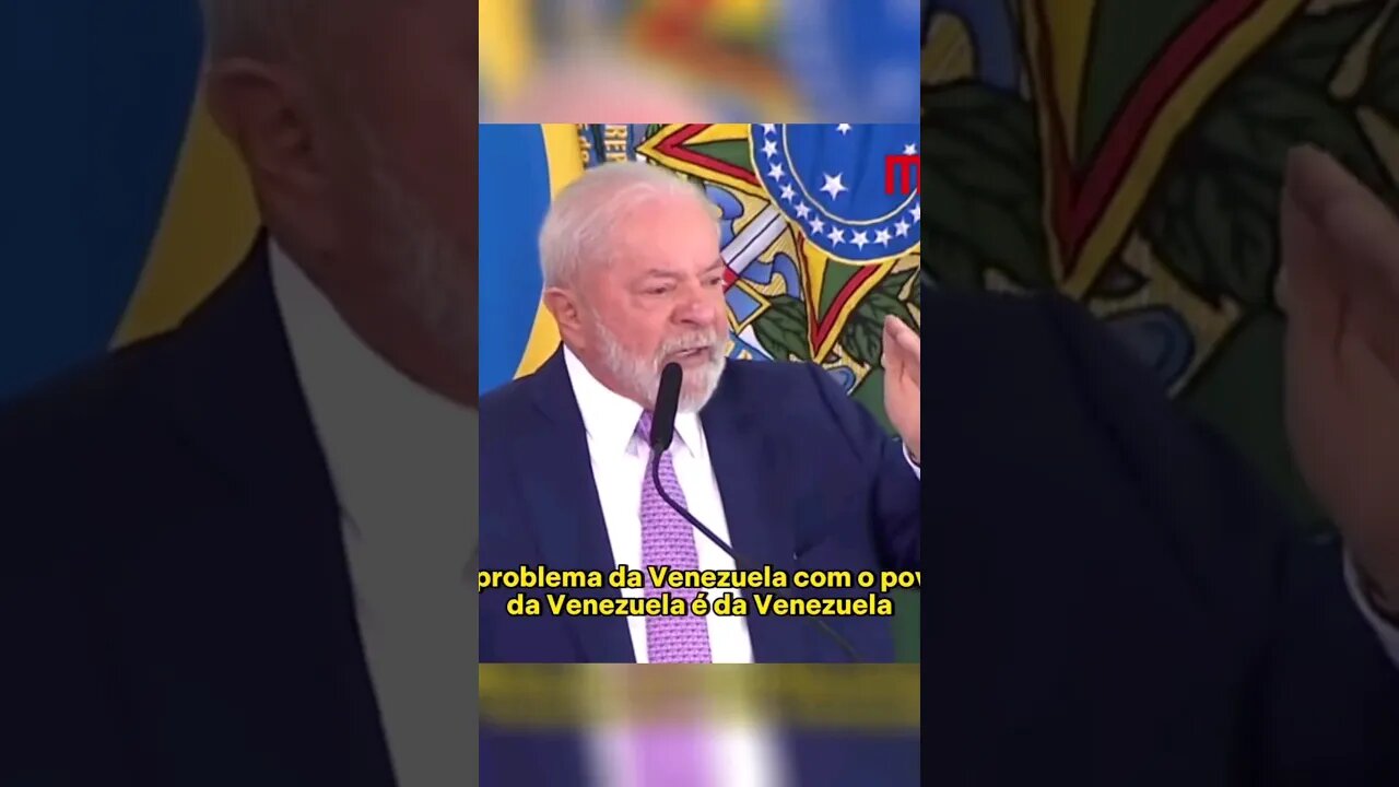 Lula tira da reta: Problema da Venezuela, é da Venezuela