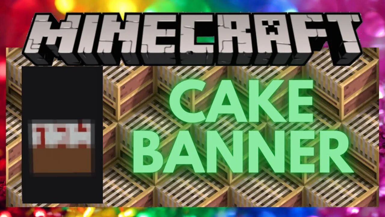 Minecraft: Cake Banner