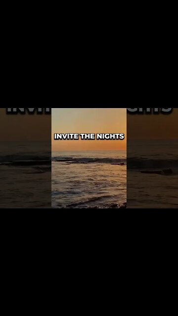 Invite the night's golden hand of love to trench you with healing. #sleep #meditation #shorts