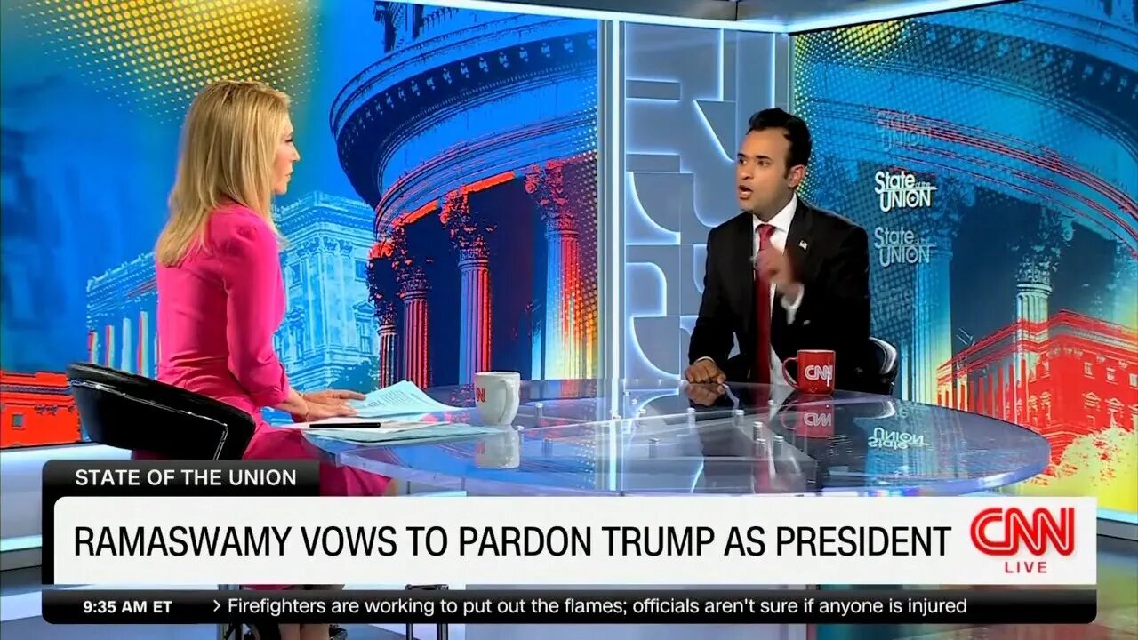 Vivek Ramaswamy Talks Trump Indictment on CNN 6.11.23