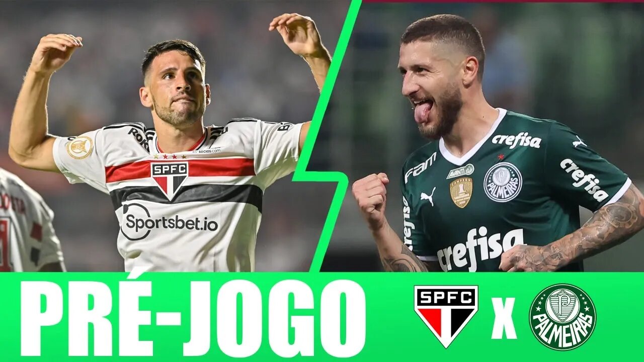 PRÉ-JOGO SÃO PAULO X PALMEIRAS. #PALMEIRAS - PAULO MASSINI.