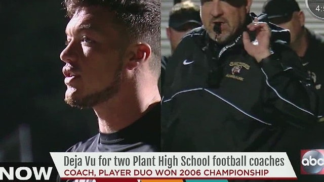 Deja Vu for two Plant High School football coaches
