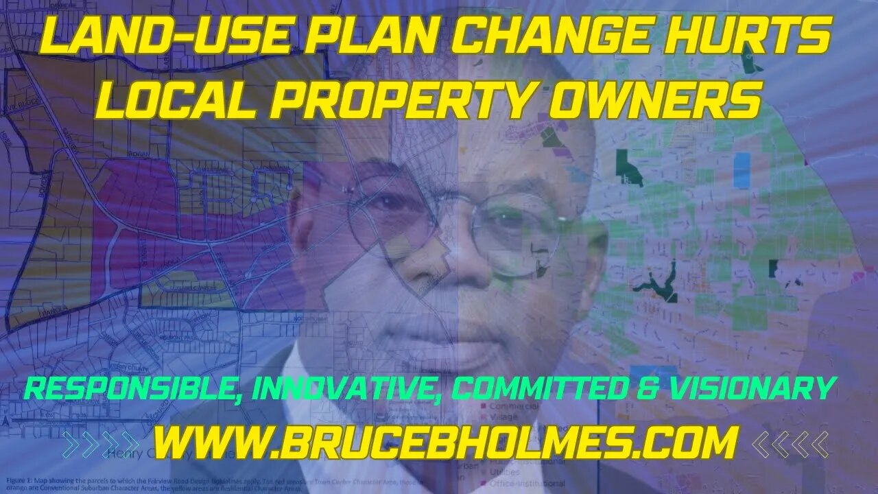 Irresponsible change in the land-use plan severely hurt home and landowners