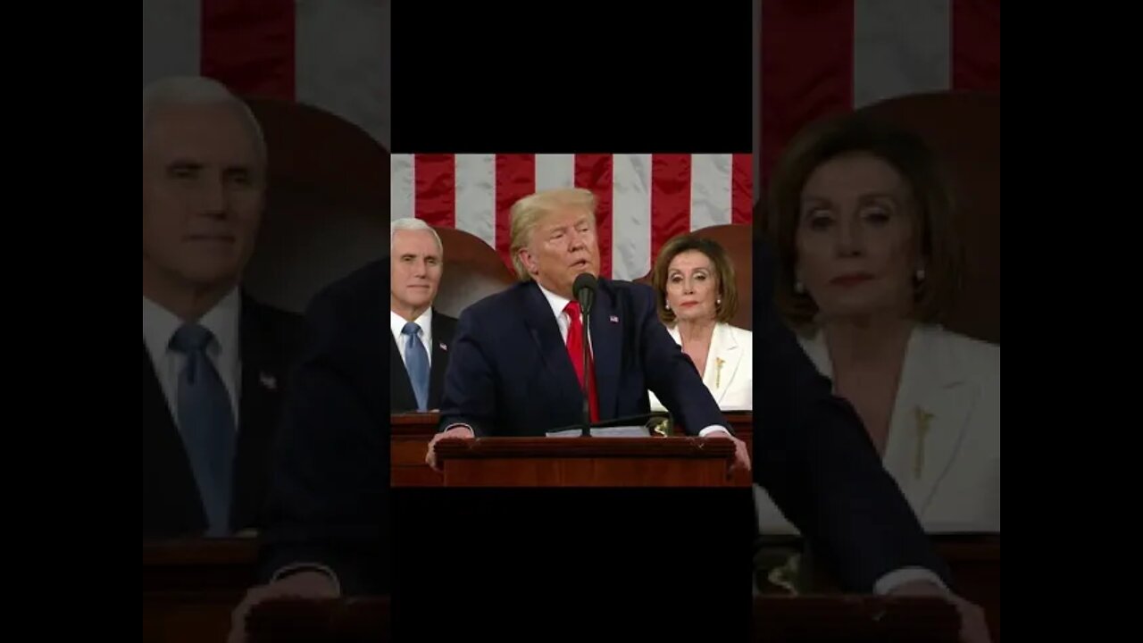 Trump State Union Address 2020. Pelosi. #Shorts