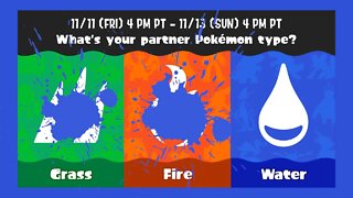 Splatoon 3 November Pokemon Splatfest Stream Day 2! #TeamWater