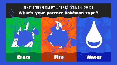 Splatoon 3 November Pokemon Splatfest Stream Day 2! #TeamWater