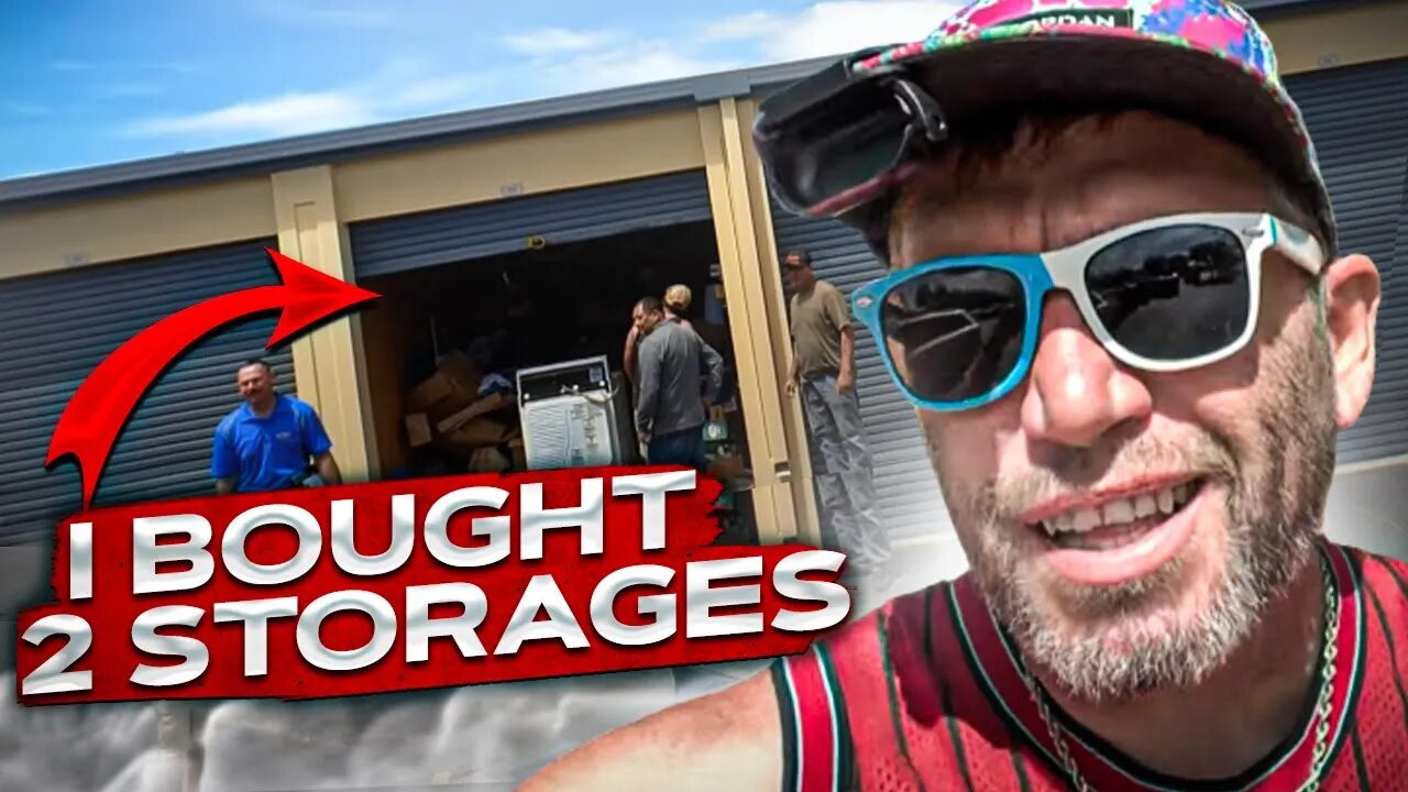 I Bought 2 ABANDONED STORAGE UNITS ! Treasure hunt adventure at the storage wars auction