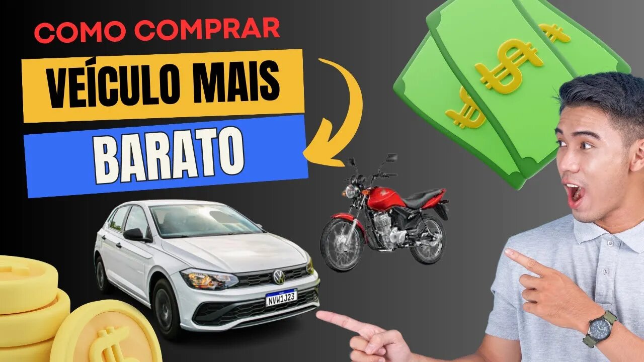 🤑 FINANCIE CARRO E MOTO MAIS BARATO | Menor Taxa de Juros