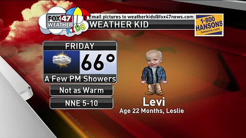 Weather Kid - Levi - 5/17/19