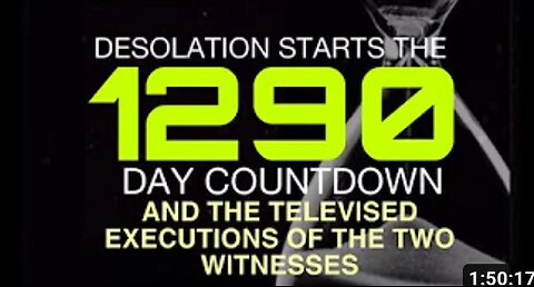 Desolation Starts The 1290 Day Countdown