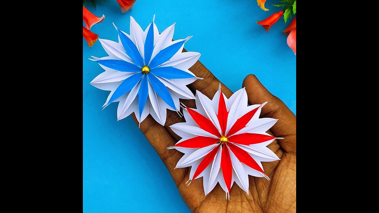 DIY Christmas Decorations🎄How to Make Paper Christmas Snowflake❄️