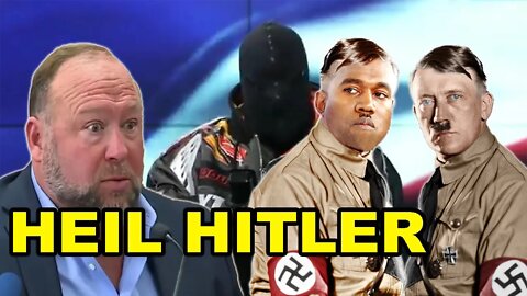 Kanye West turns Alex Jones' Infowars show UPSIDE DOWN and PRAISES Der Fuhrer! This is NUTS!