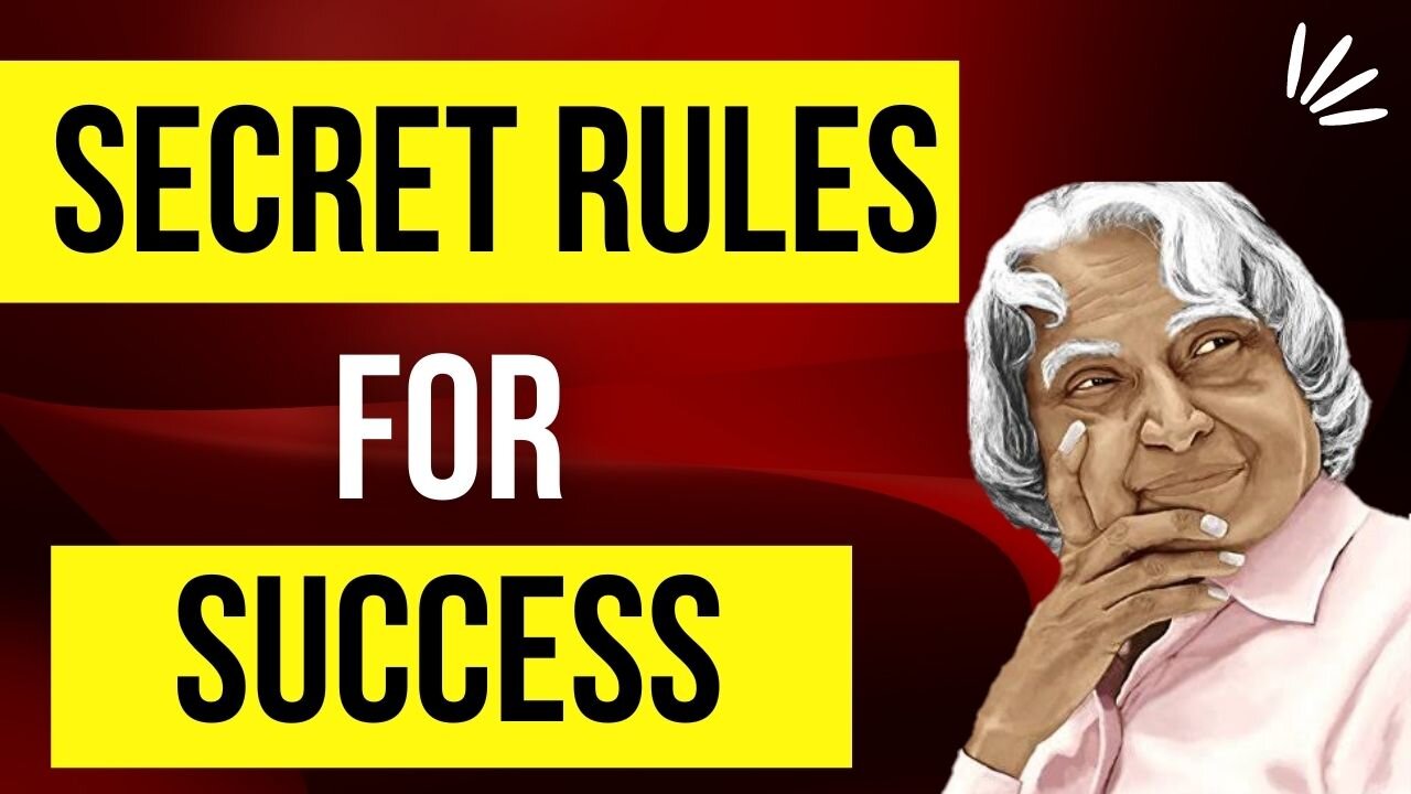 SECRET RULES FOR SUCCESS //Motivational quotes