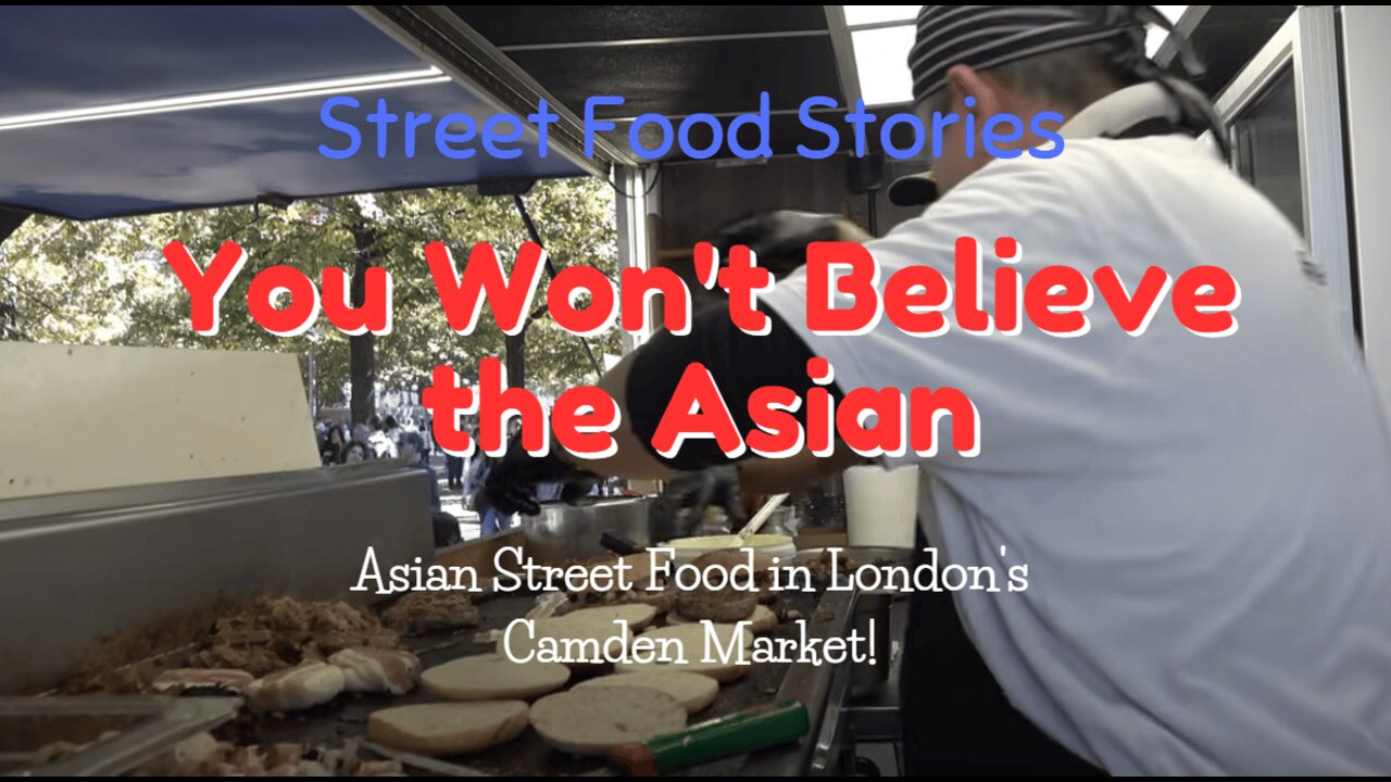 You Won't Believe the Asian Street Food in London's Camden Market!