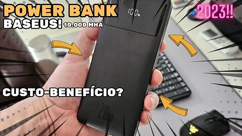 🔋 Power Bank de 10.000 mAh - A Revolução da Mobilidade Energética! 🔋