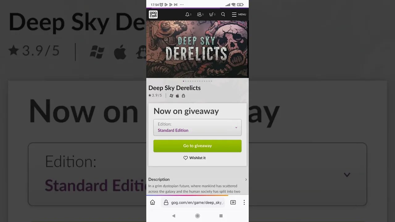 Jogo Grátis: Deep Sky Derelicts - na gog.com