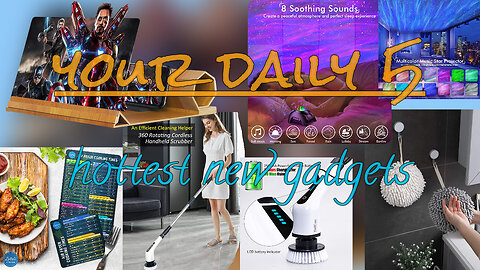your daily 5 - hottest new gadgets for you IX