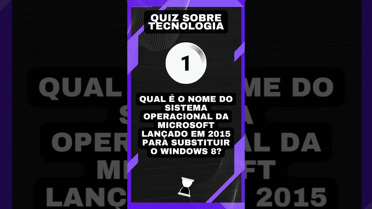 Quiz sobre tecnologia: O sistema operacional da Microsoft lançado em 2015