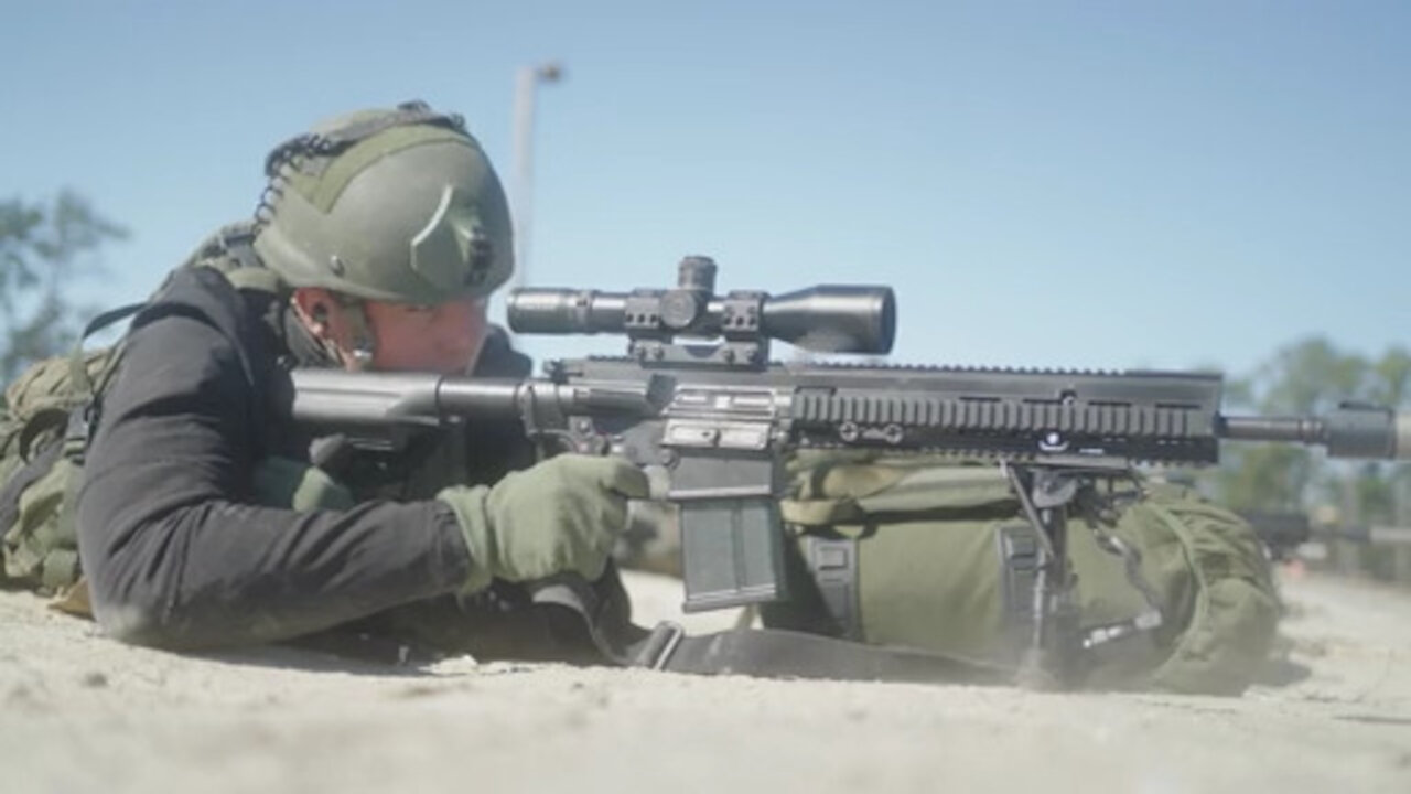 2d Reconnaissance Marines execute live-fire range B-Roll