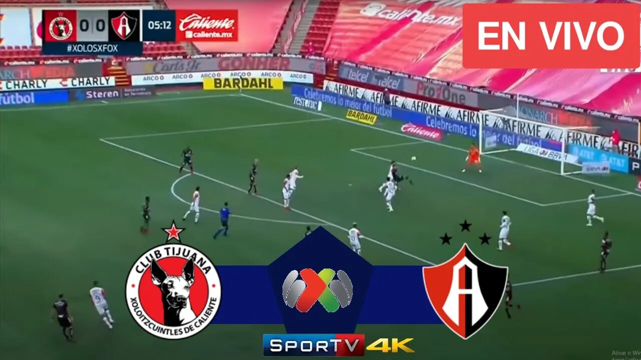 CLUB TIJUANA VS ATLAS EN VIVO ⚽ LIGA MX CLAUSURA - JORNADA 10 - PES 21 Gameplay