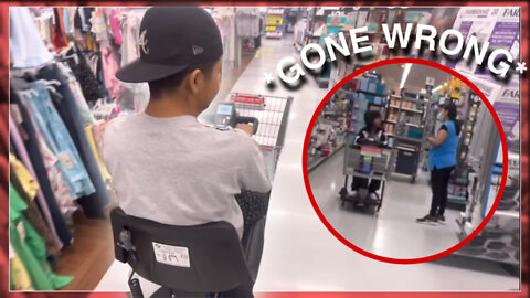 MESSING AROUND AT WALMART!