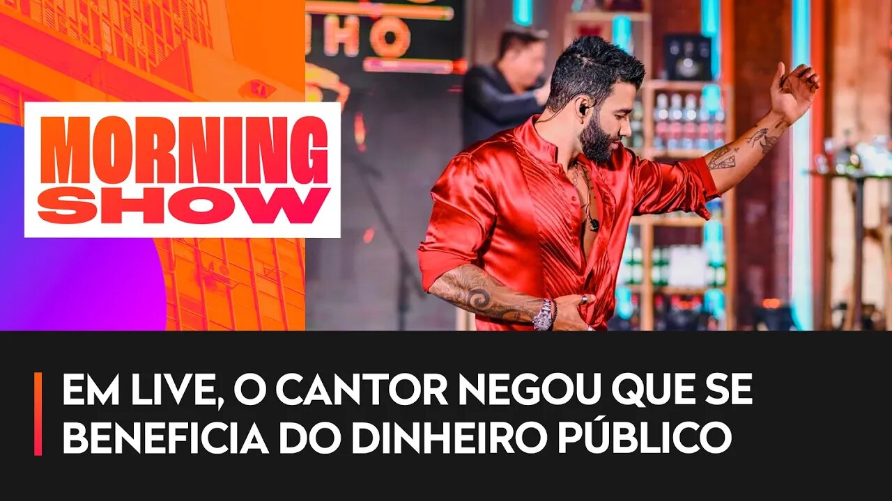 Gusttavo Lima chora após polêmica de show