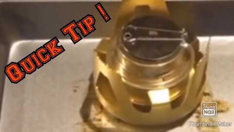 Quick Tip -Trangia Type Stove