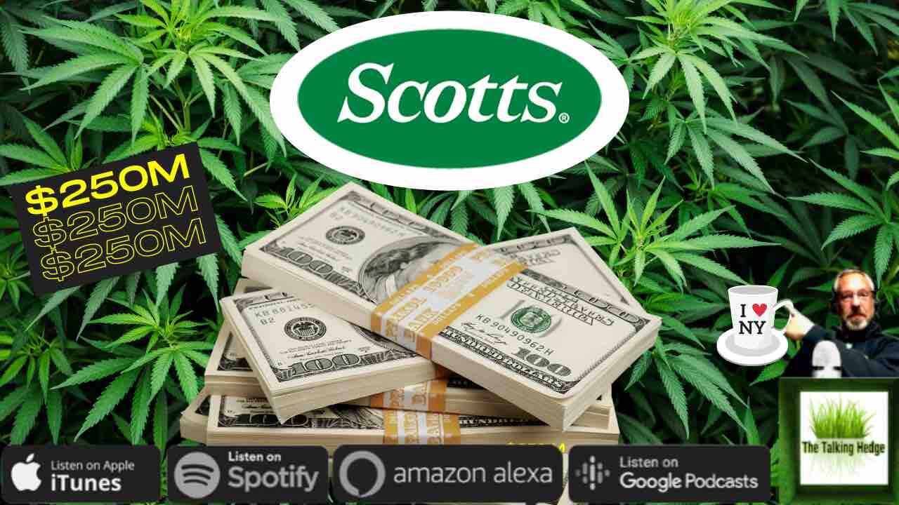 Scotts Invests $250M and Buys a NY Cannabis License