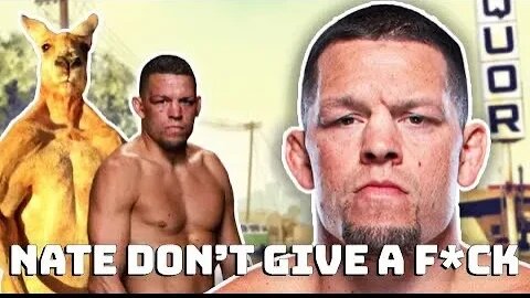 NATE DIAZ DOESN’T GIVE A F@CK!