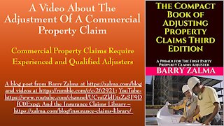 Adjustment of a Commercial Property Claim