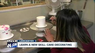 Learn a new skill in 2018: Decorate a cake!