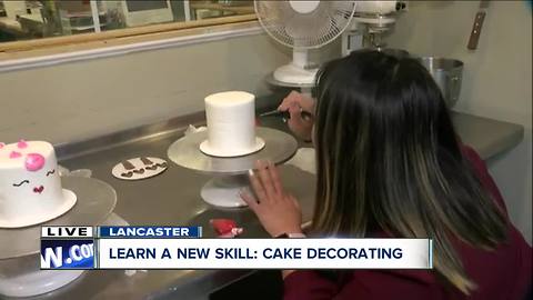Learn a new skill in 2018: Decorate a cake!