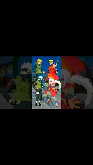WHO IS STRONGEST?? Naruto, Jiraiya VS Minato, Kakashi.#shorts