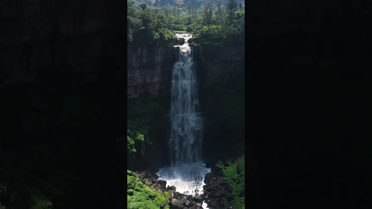 TEQUENDAMA FALLS #shorts #waterfall #bogota #colombia #view #relaxing #calm #travel #4k #4kvideo