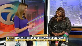 Detroit's Lay'Na Michelle up for "Female Artist of the Year"