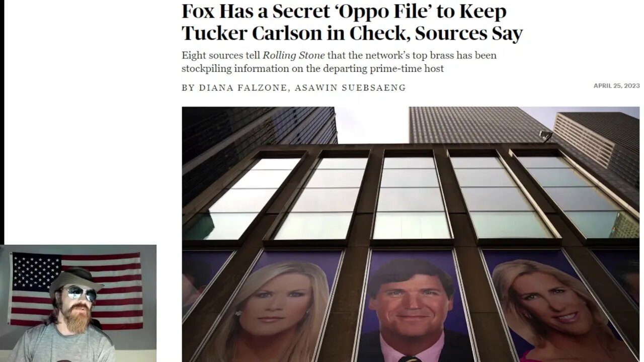 Fox News Can't Silence Tucker Carlson With Their Secret 'Oppo' File