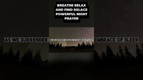 Night Prayer for Peaceful Sleep and Divine Protection | Find Solace Before Sleep