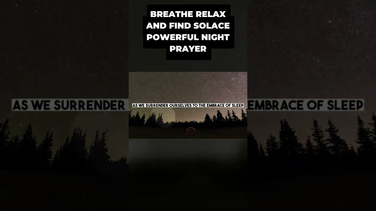 Night Prayer for Peaceful Sleep and Divine Protection | Find Solace Before Sleep