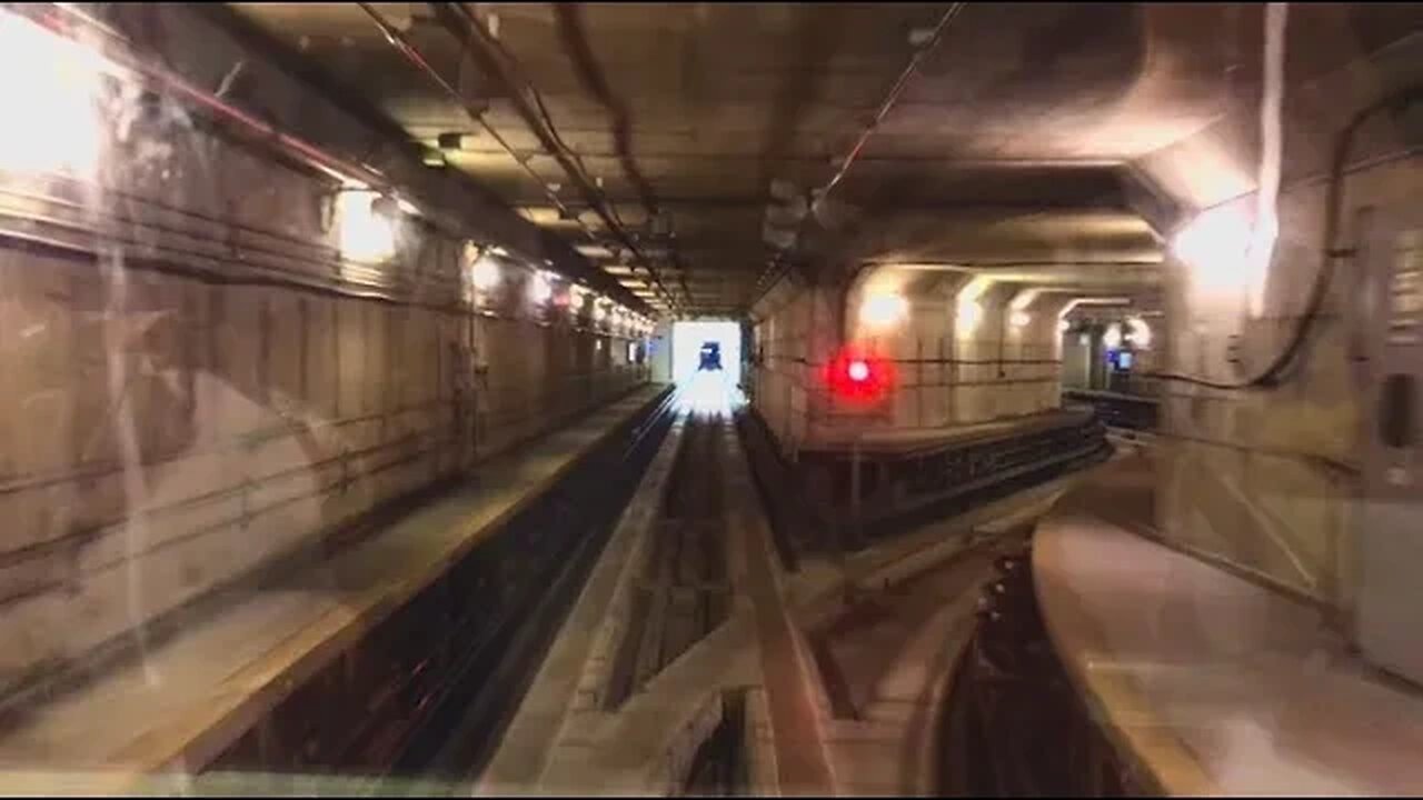 This is what a driverless pod tunnel looks like
