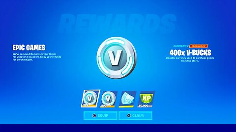 FORTNITE IS REFUNDING EVERYONE V-BUCKS! (SEASON 6)