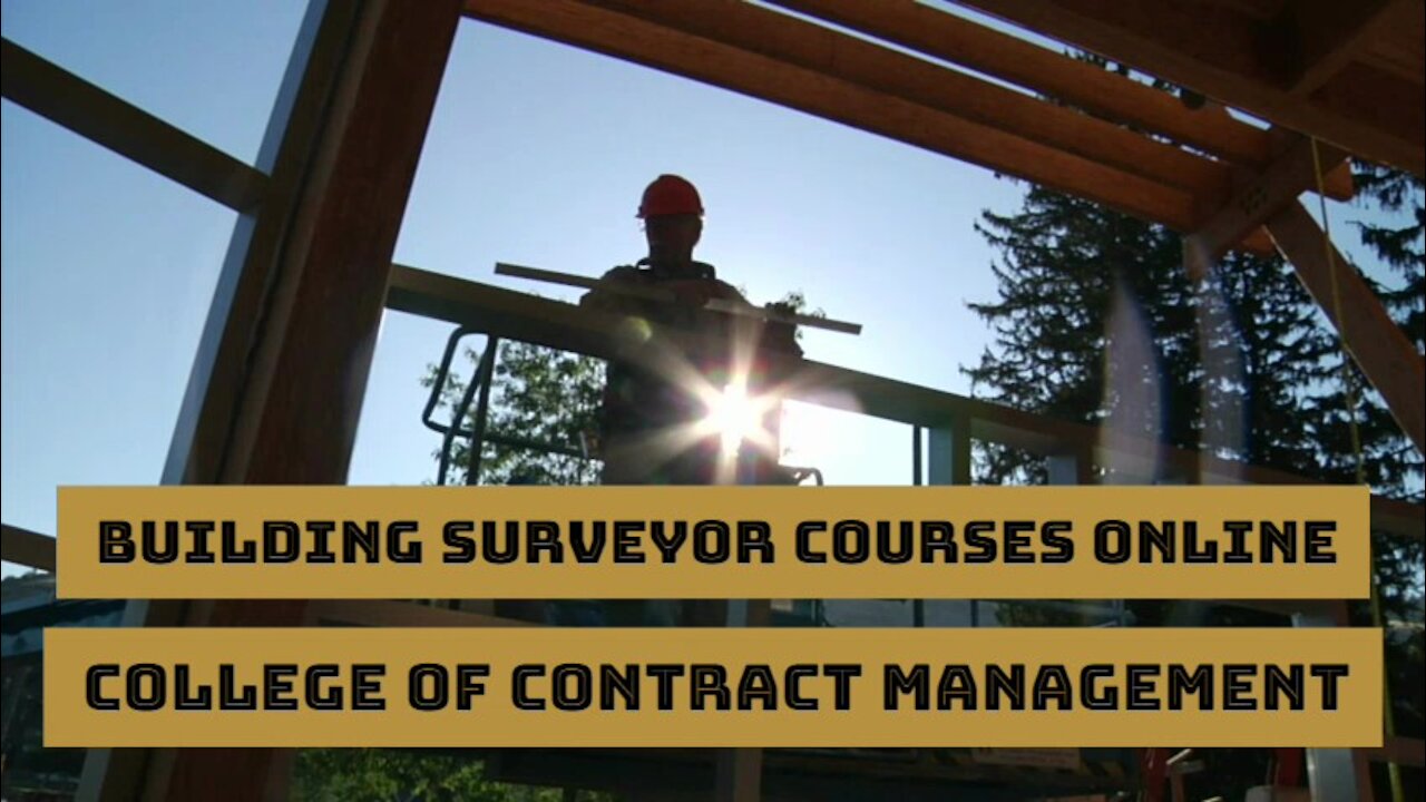 Building Surveyor Courses Online