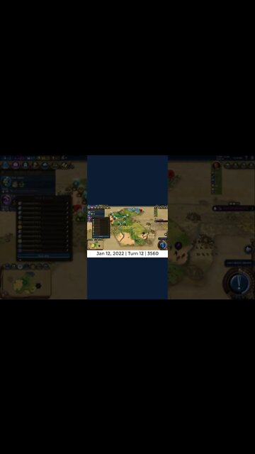 #oneturnadaychallenge #civ6 – Turn 12 - MAP CONTROL PLAN- #shorts