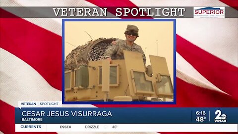 Veteran Spotlight: Cesar Jesus Visurraga of Baltimore