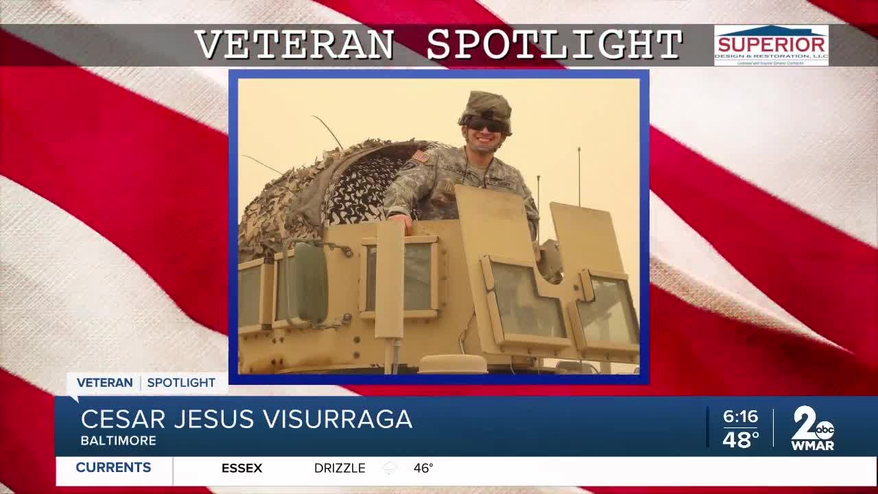 Veteran Spotlight: Cesar Jesus Visurraga of Baltimore