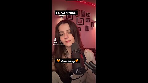 🧡 ELENA SIDIRO 🧡 “ Love Story. But Her Music on Spotify