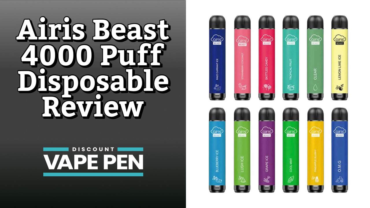 Airis Beast 4000 Puff Disposable Review